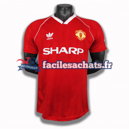 Maillot Manchester United Retro 1988 Domicile Homme MC