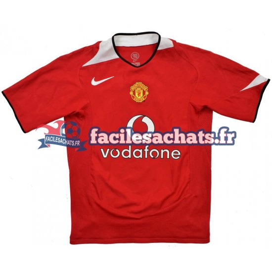 Maillot Manchester United Retro 2004-2006 Domicile Homme MC