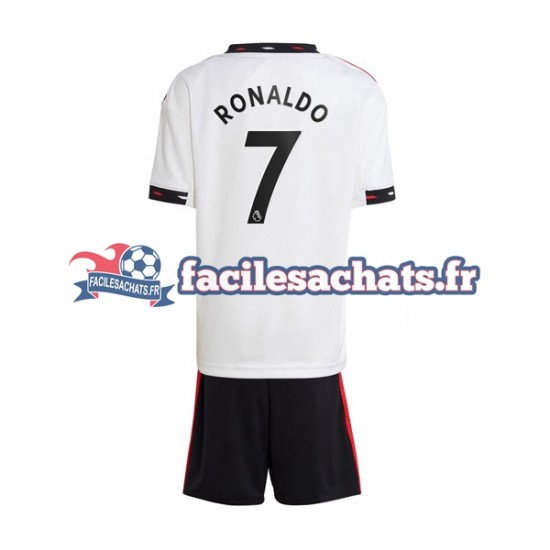 Maillot Manchester United Ronaldo 7 2022-2023 Extérieur Enfant MC