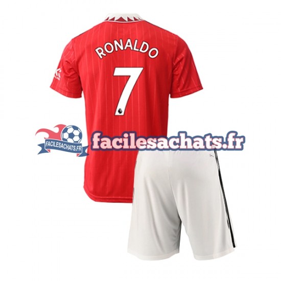 Maillot Manchester United Ronaldo 7 2022-2023 Domicile Enfant MC