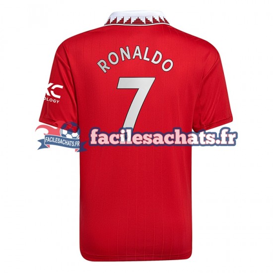 Maillot Manchester United Ronaldo 7 2022-2023 Domicile Homme MC