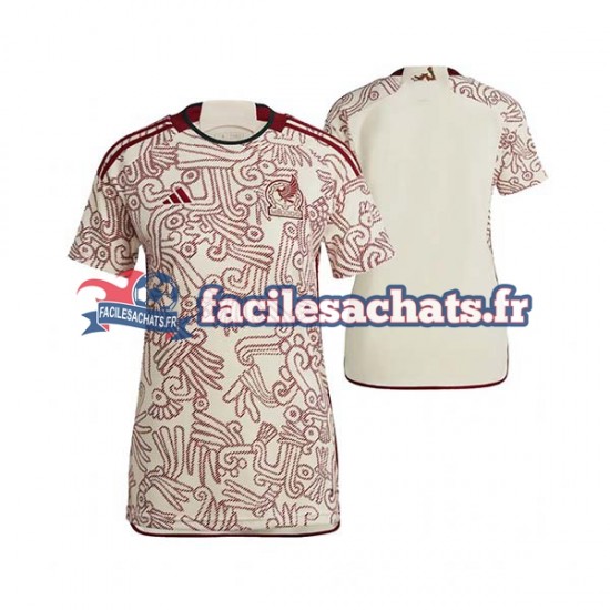 Maillot Mexique World Cup 2022 Extérieur Femme MC