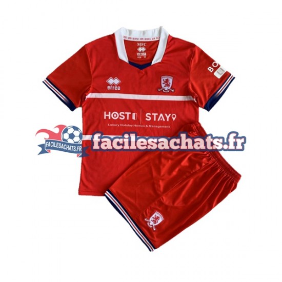 Maillot Middlesbrough 2023-2024 Domicile Enfant MC