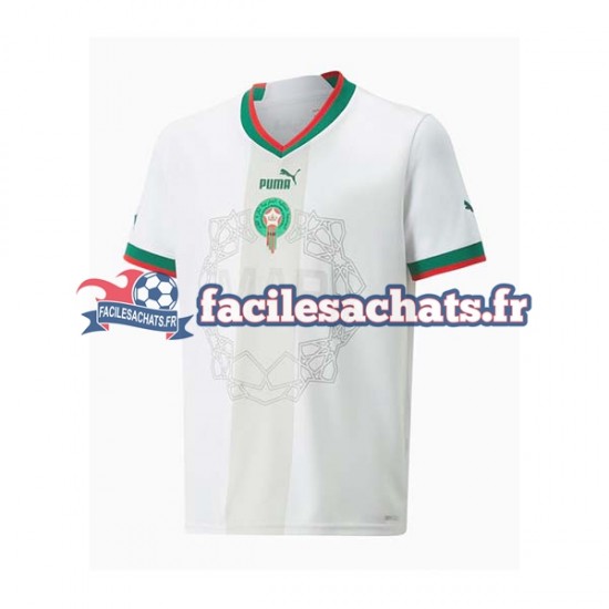 Maillot Maroc World Cup 2022 Extérieur Homme MC