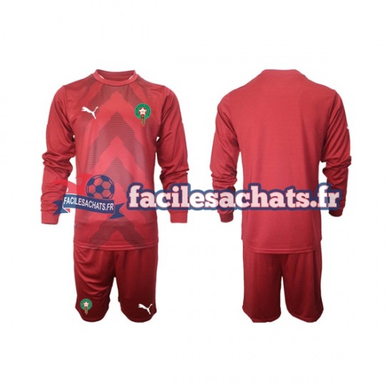 Maillot Maroc 2022 Gardien Domicile Enfant ML