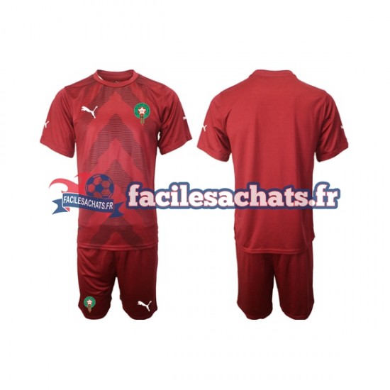 Maillot Maroc 2022 Gardien Domicile Enfant MC