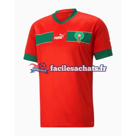 Maillot Maroc World Cup 2022 Domicile Homme MC