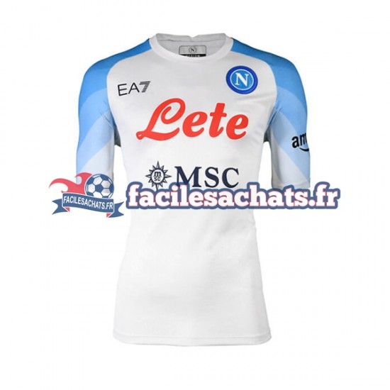 Maillot Naples 2022-2023 Extérieur Homme MC