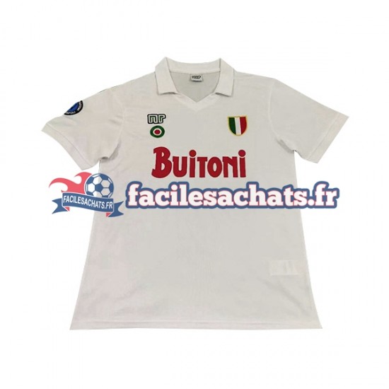 Maillot Naples Retro 1987 1988 Extérieur Homme MC