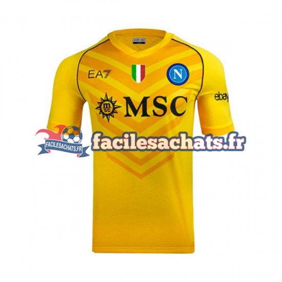 Maillot Naples 2023-2024 Gardien Extérieur Homme MC