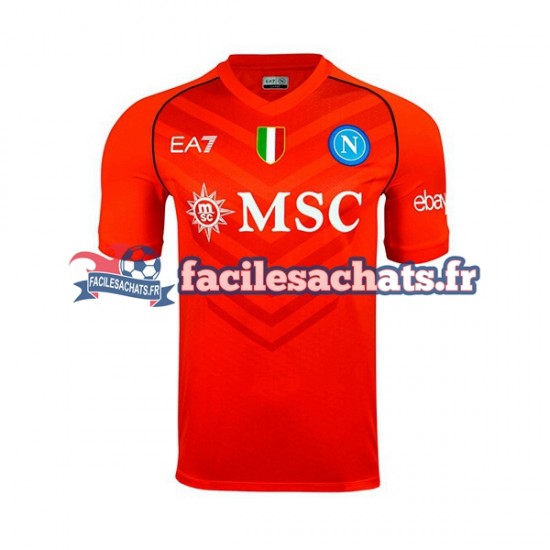 Maillot Naples 2023-2024 Gardien Domicile Homme MC