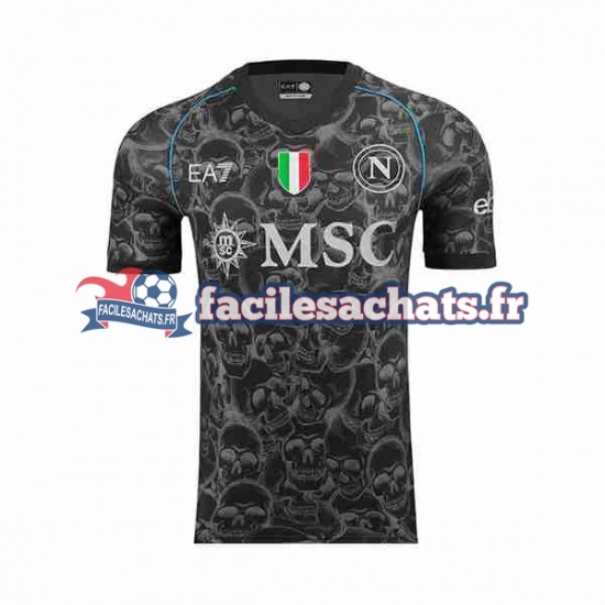 Maillot Naples Halloween 2023-2024 Domicile Homme MC