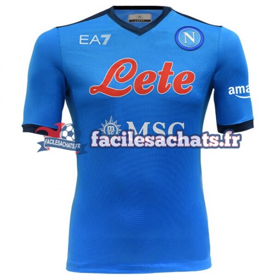 Maillot Naples 2021-2022 Domicile Homme MC