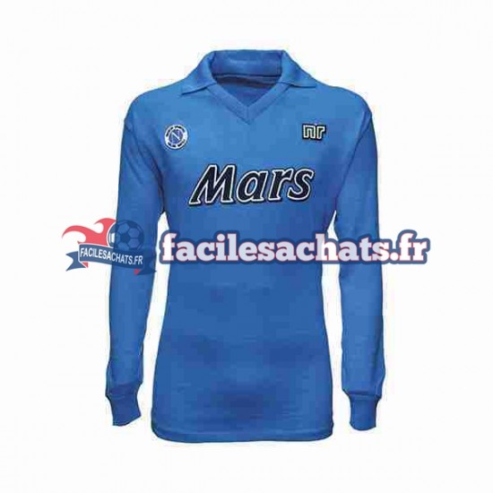 Maillot Naples Retro 1989 1990 Domicile Homme ML