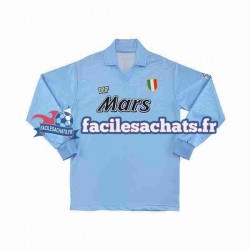 Maillot Naples Retro 1990 1991 Domicile Homme ML
