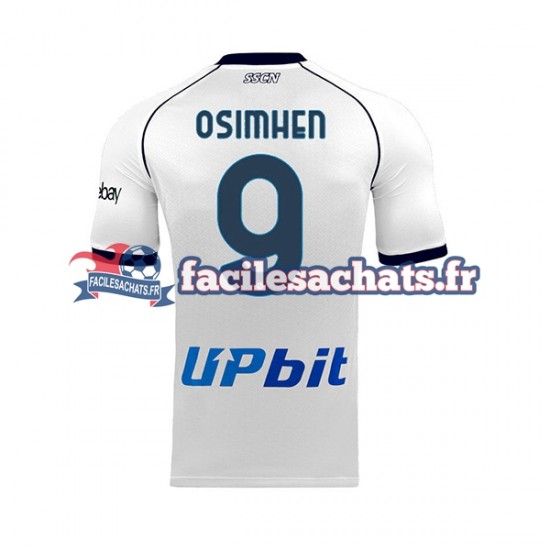 Maillot Naples OSIMHEN 9 2023-2024 Extérieur Homme MC