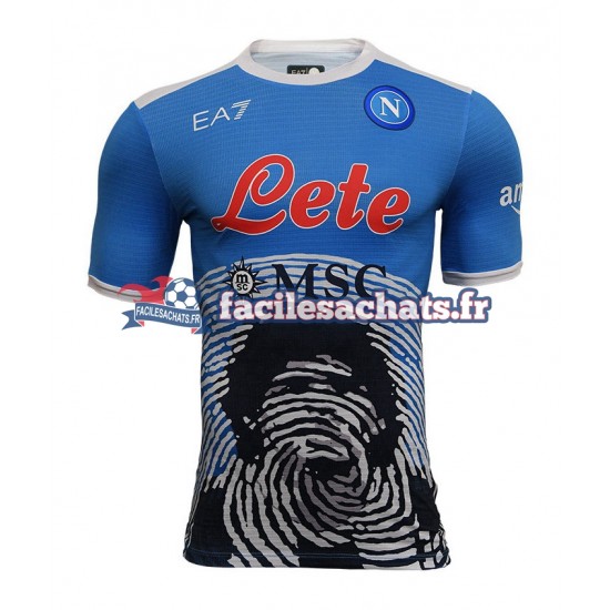 Maillot Naples Special 4 2021-2022 Domicile Homme MC