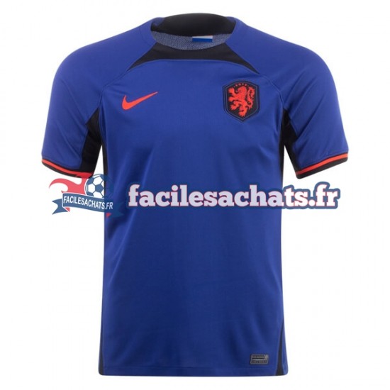 Maillot Pays-Bas World Cup 2022 Extérieur Homme MC