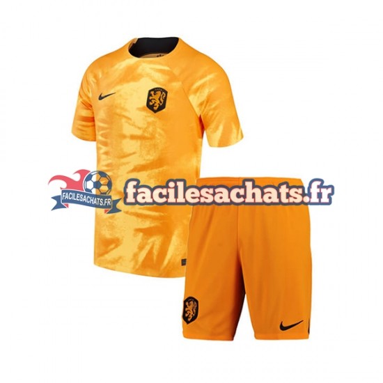 Maillot Pays-Bas World Cup 2022 Domicile Enfant MC