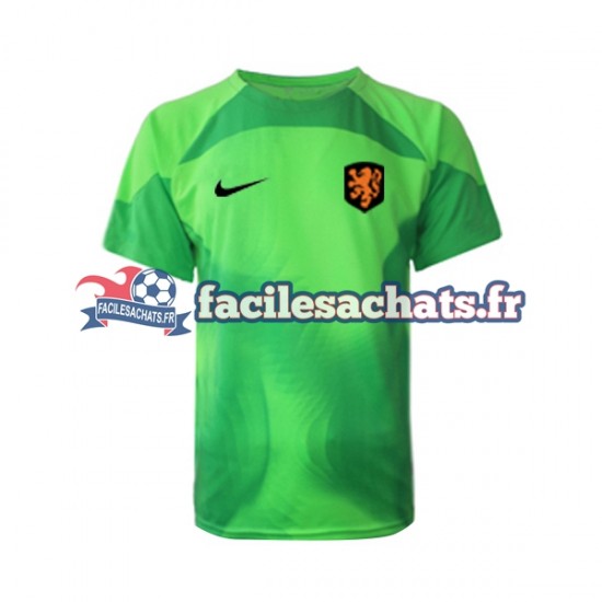 Maillot Pays-Bas World Cup 2022 Gardien Extérieur Homme MC