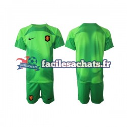 Maillot Pays-Bas World Cup 2022 Gardien Extérieur Enfant MC