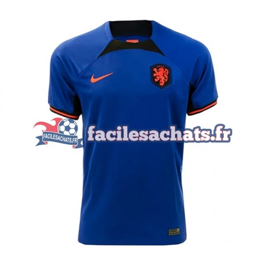 Maillot Pays-Bas Memphis 10 World Cup 2022 Extérieur Homme MC