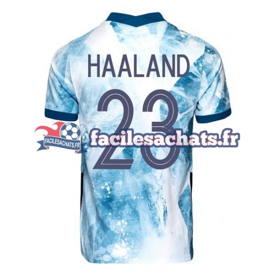 Maillot Norvège Erling Haaland 23 2020-2021 Extérieur Homme MC