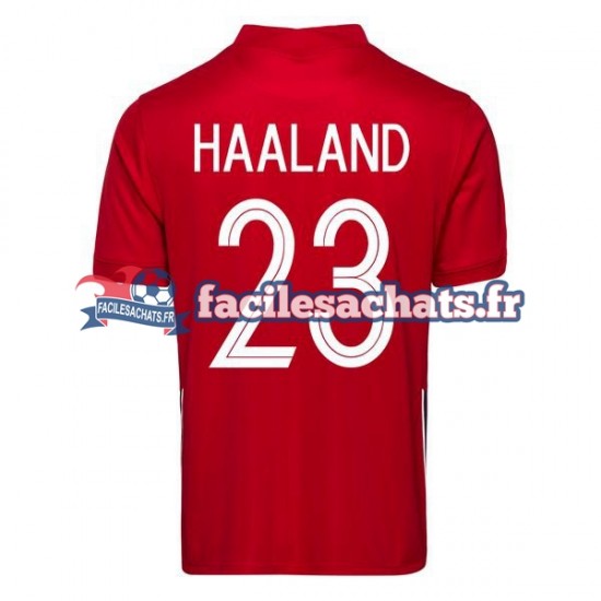 Maillot Norvège Erling Haaland 23 2020-2021 Domicile Homme MC