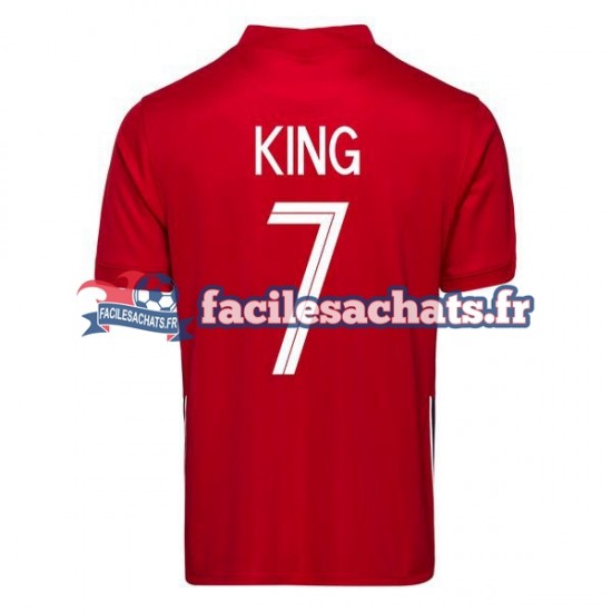 Maillot Norvège Joshua King 7 2020-2021 Domicile Homme MC