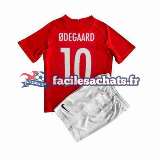 Maillot Norvège ODEGAARD 10 2022 Domicile Enfant MC