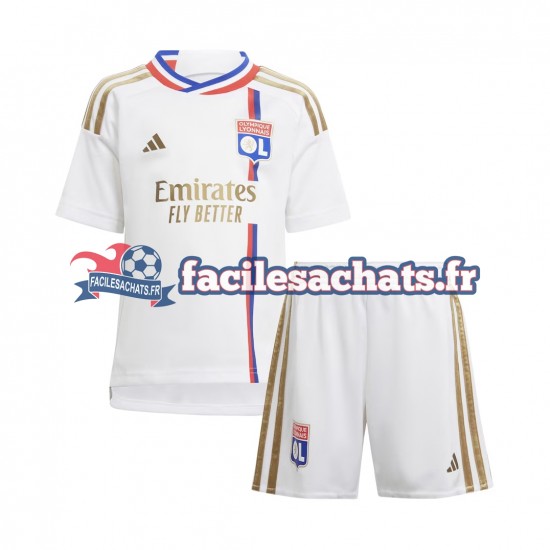 Maillot Olympique Lyonnais 2023-2024 Domicile Enfant MC