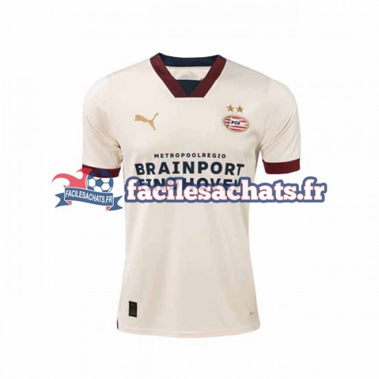 Maillot PSV Eindhoven 2023-2024 Extérieur Homme MC