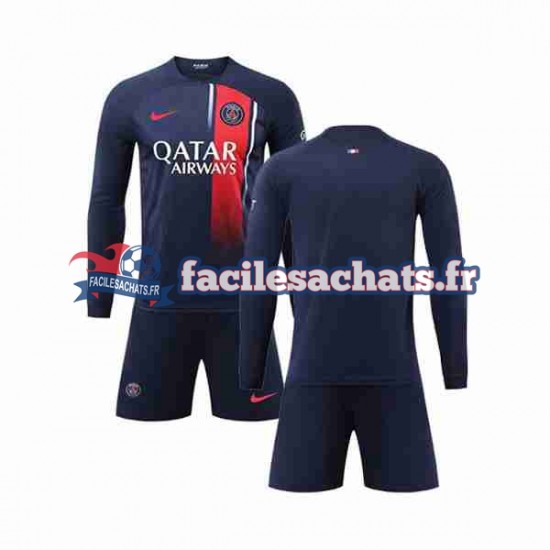 Maillot Paris Saint-Germain 2023-2024 Domicile Enfant ML