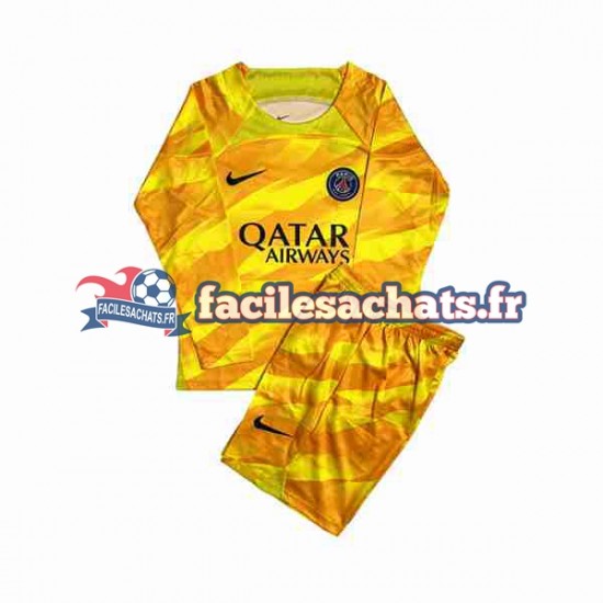 Maillot Paris Saint-Germain 2023-2024 Gardien Extérieur Enfant ML