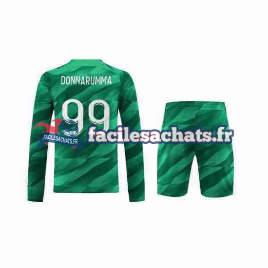 Maillot Paris Saint-Germain Donnarumma 99 2023-2024 Gardien Domicile Enfant ML