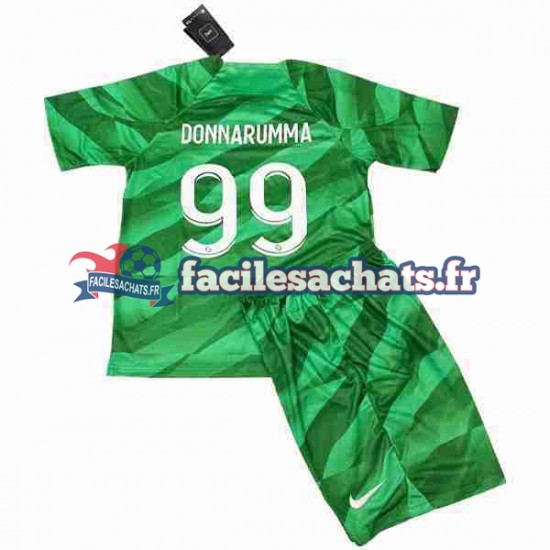 Maillot Paris Saint-Germain Donnarumma 99 2023-2024 Gardien Domicile Enfant MC