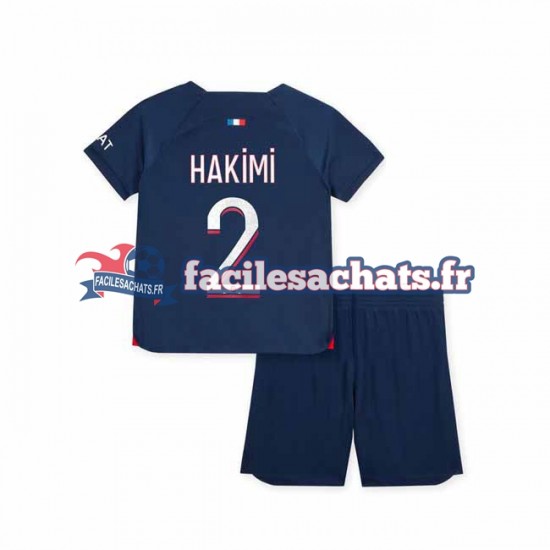 Maillot Paris Saint-Germain Hakimi 2 2023-2024 Domicile Enfant MC