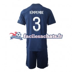 Maillot Paris Saint-Germain Kimpembe 3 2022-2023 Domicile Enfant MC