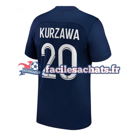 Maillot Paris Saint-Germain Kurzawa 20 2022-2023 Domicile Homme MC