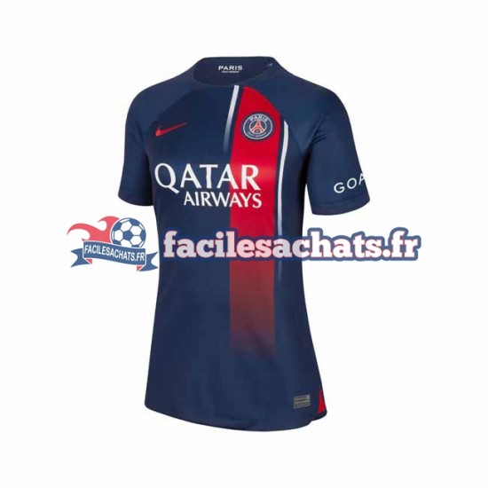 Maillot Paris Saint-Germain 2023-2024 Domicile Femme MC