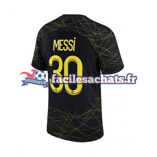 Maillot Paris Saint-Germain Lionel Messi 10 2022-2023 4ème Homme MC