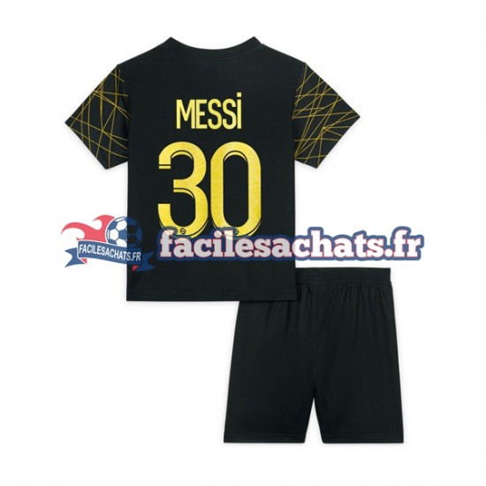 Maillot Paris Saint-Germain Lionel Messi 30 2022-2023 4ème Enfant MC