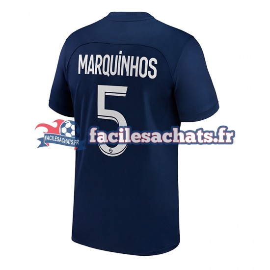 Maillot Paris Saint-Germain Marquinhos 5 2022-2023 Domicile Homme MC