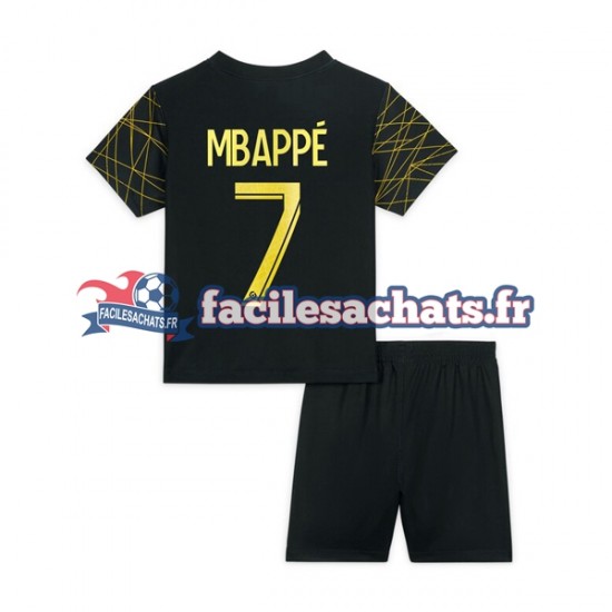 Maillot Paris Saint-Germain Mbappe 7 2022-2023 4ème Enfant MC