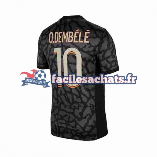 Maillot Paris Saint-Germain O.Dembele 10 2023-2024 3ème Homme MC