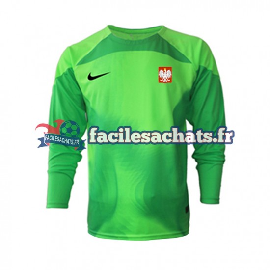 Maillot Pologne World Cup 2022 Gardien Domicile Homme ML