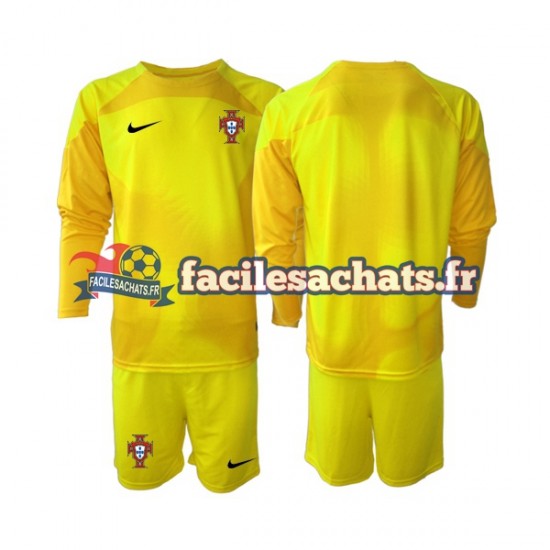 Maillot Portugal World Cup 2022 Gardien Domicile Enfant ML