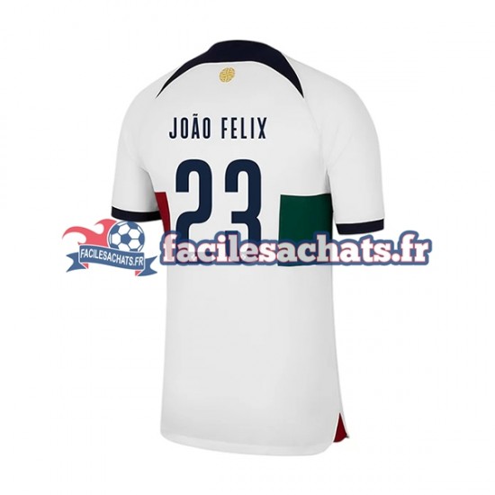 Maillot Portugal Joao Felix 23 World Cup 2022 Extérieur Homme MC