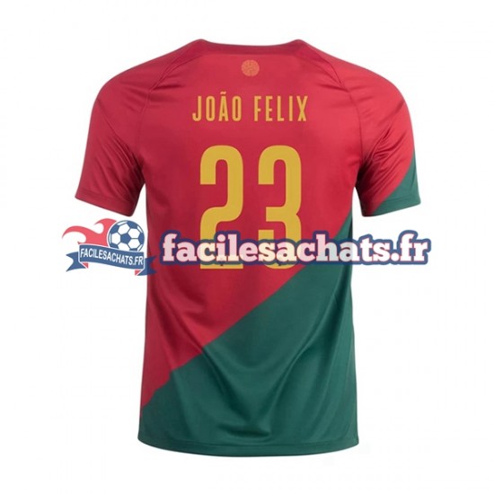 Maillot Portugal Joao Felix 23 World Cup 2022 Domicile Homme MC