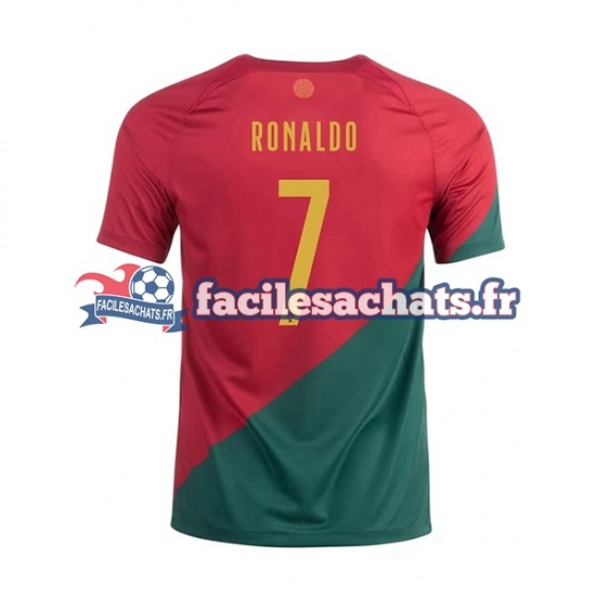 Maillot Portugal Ronaldo 7 World Cup 2022 Domicile Homme MC